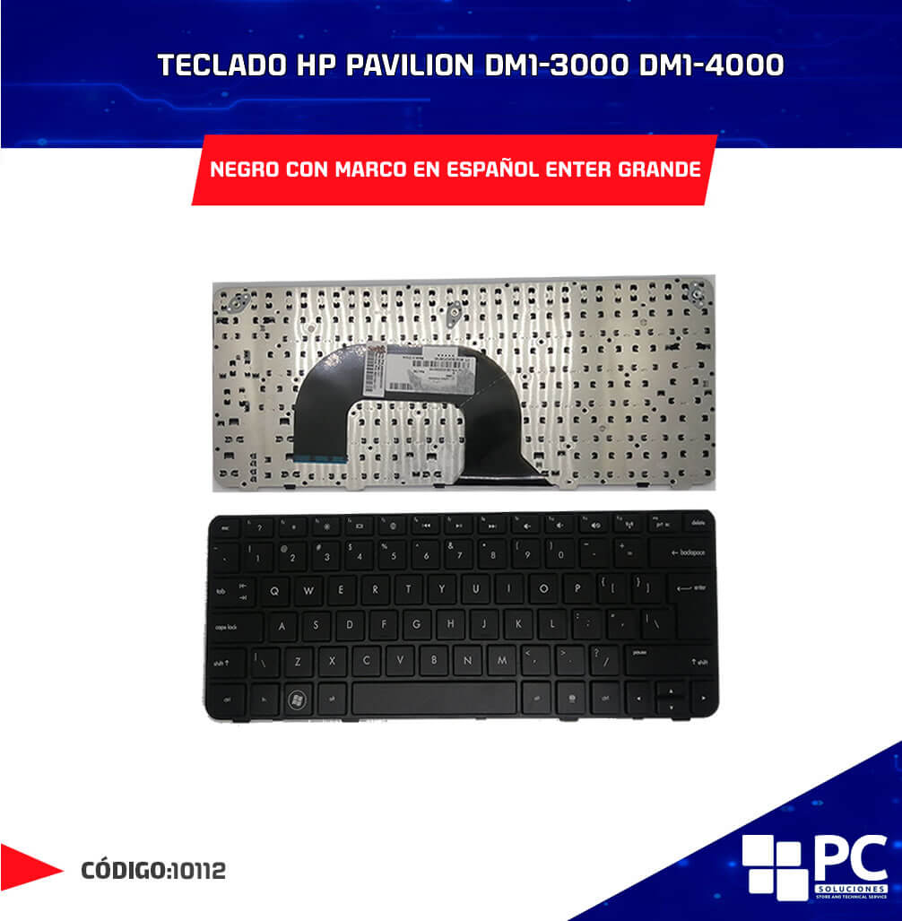 Teclado Para Laptop Hp Pavilion Dm Dm Negro En Espa Ol