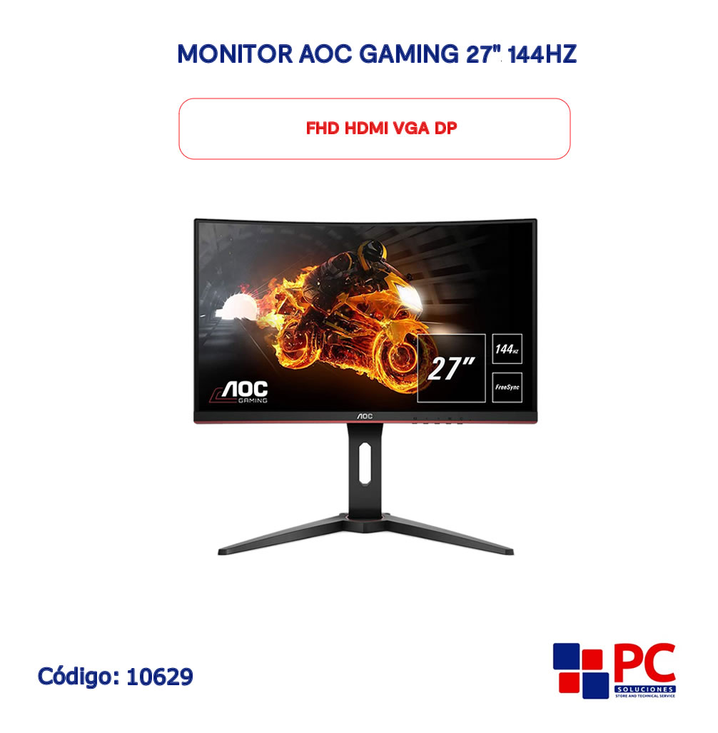 Monitor Gaming AOC 27G2 27 Pulgadas– IPS – FHD – 1MS – 144Hz
